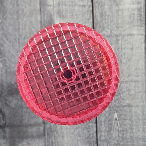 Starbucks Ombre Watermelon Gradient Gridded Tumbler Like New - Picture 3 of 5